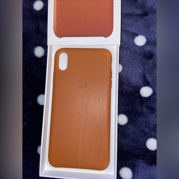 Apple iPhone XS Max Leather Case/ Genuine